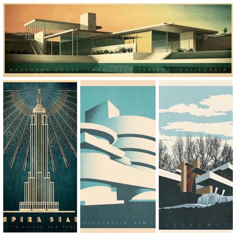 Iconic Buildings Prints