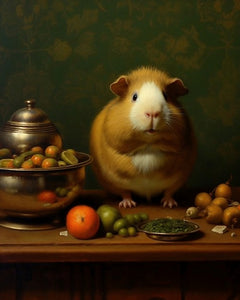 Guinea Pig Feast- Art Print