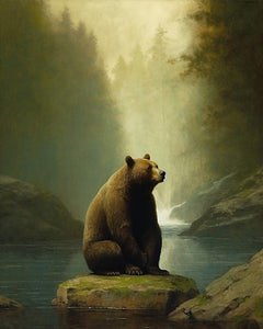 Bear Tranquility- Art Print