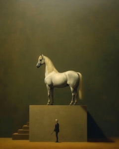 White Horse - Art Print