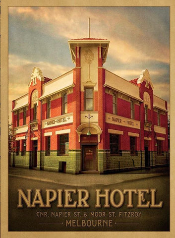 Napier Hotel, Melbourne Art Print