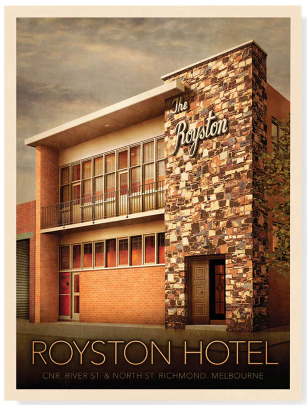 Royston Hotel Daylight Art Print